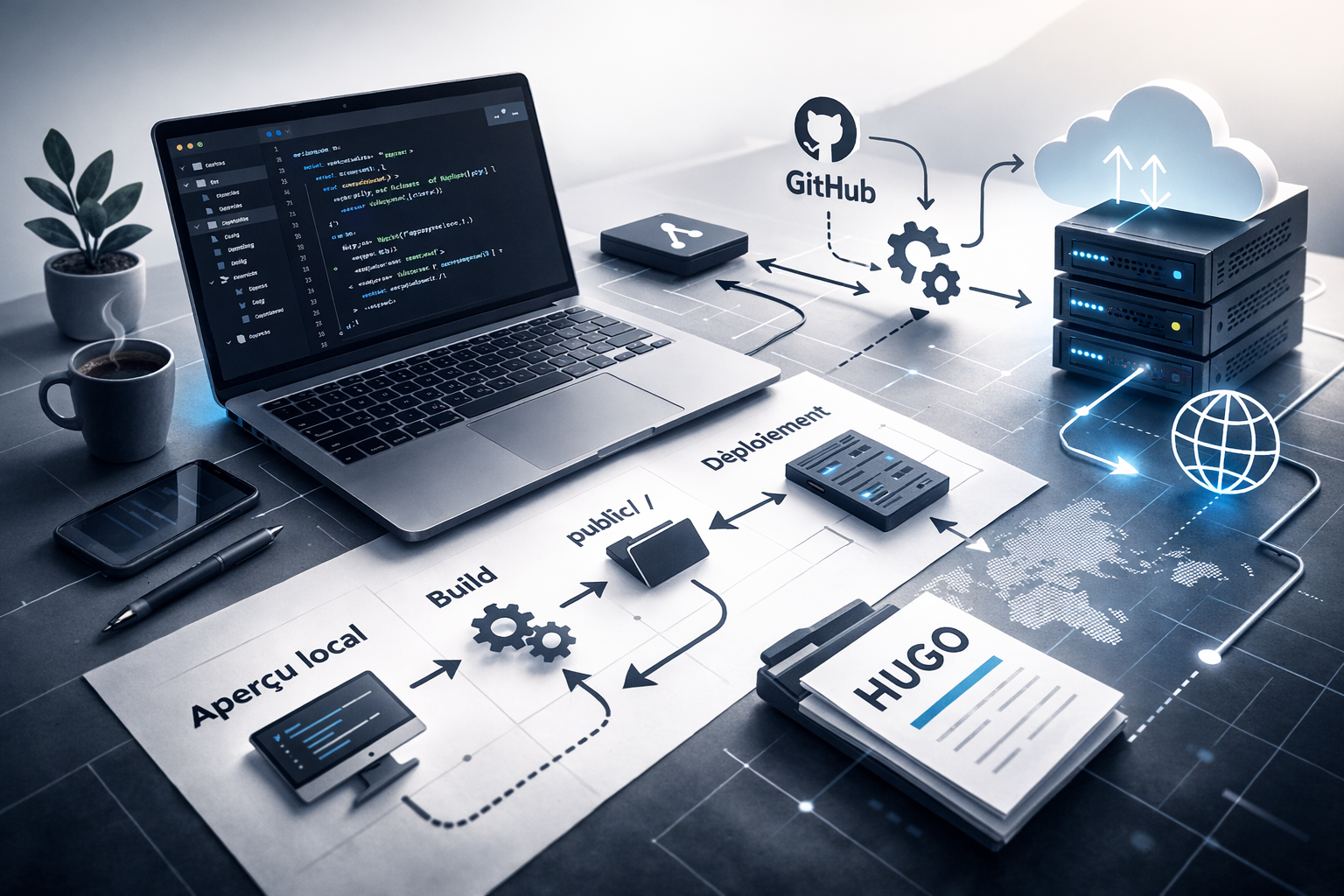 Gestion Site Web Hugo